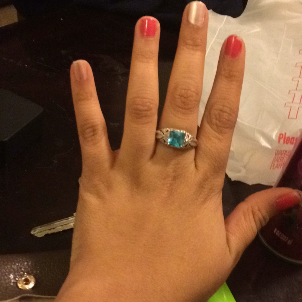 Blue ring